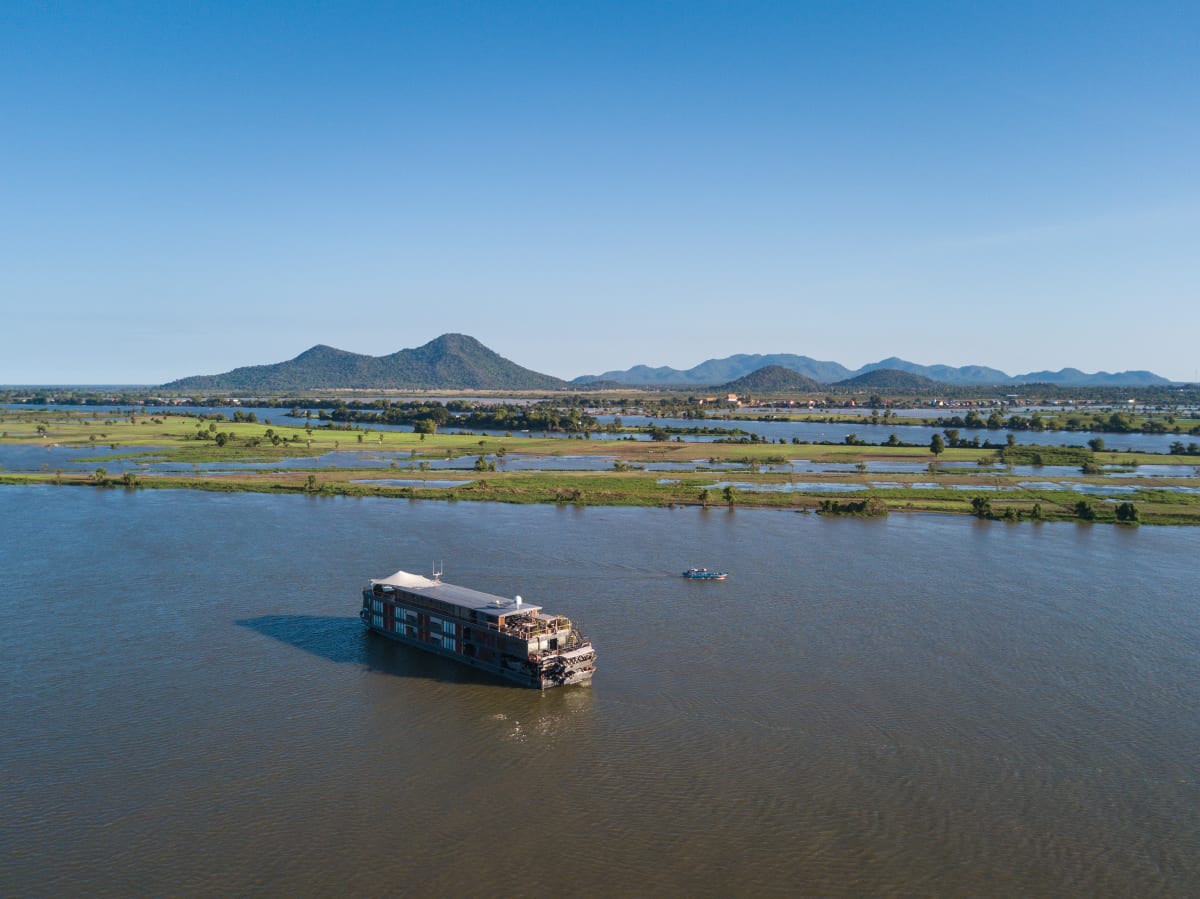 Aqua Mekong Expedition Cruise 8 days from Ho Chi Minh to Siem Reap