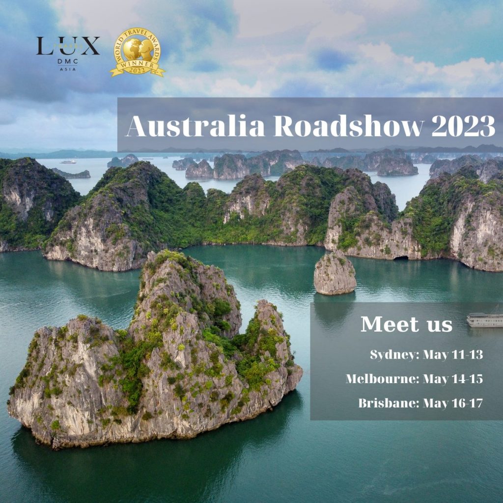Lux Travel DMC Heads to Roadshow Australian 2023