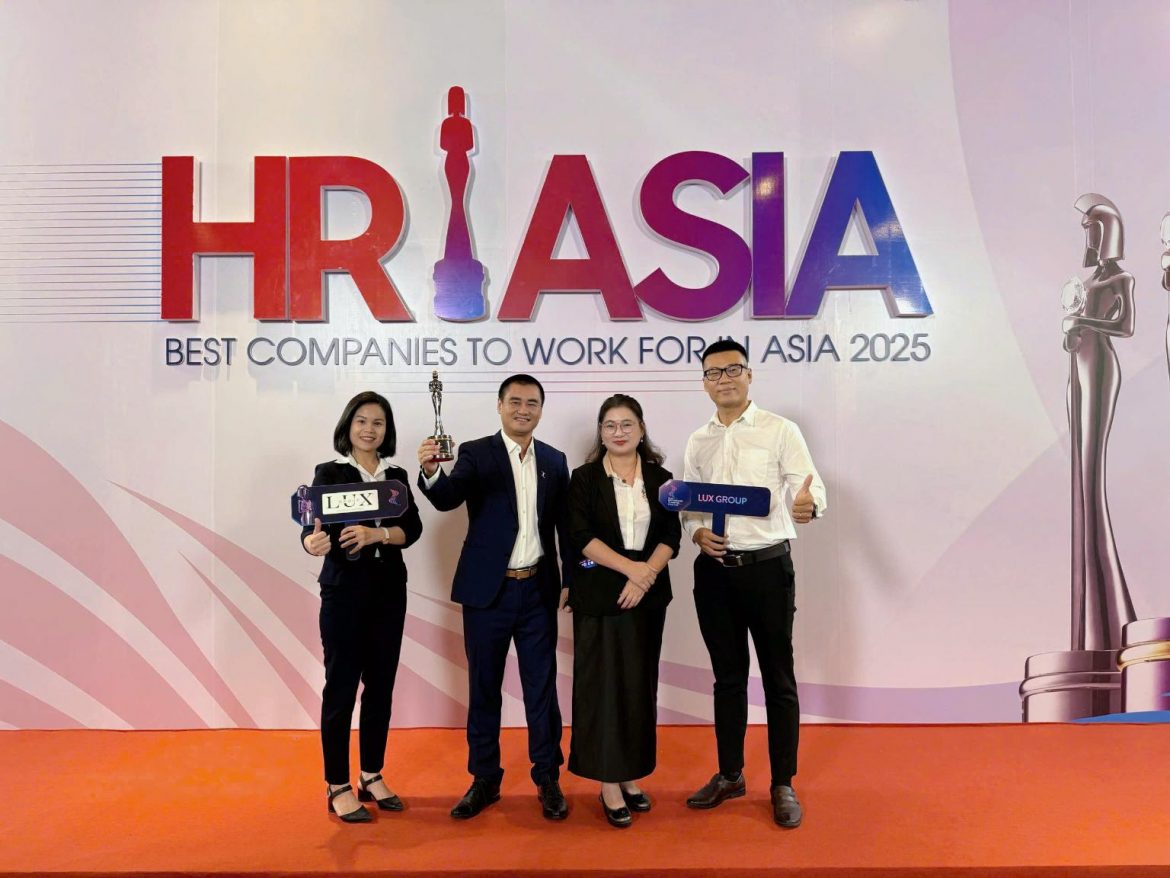 LuxGroup Named “Best Companies to Work for in Asia – Vietnam Chapter 2025” by HR Asia