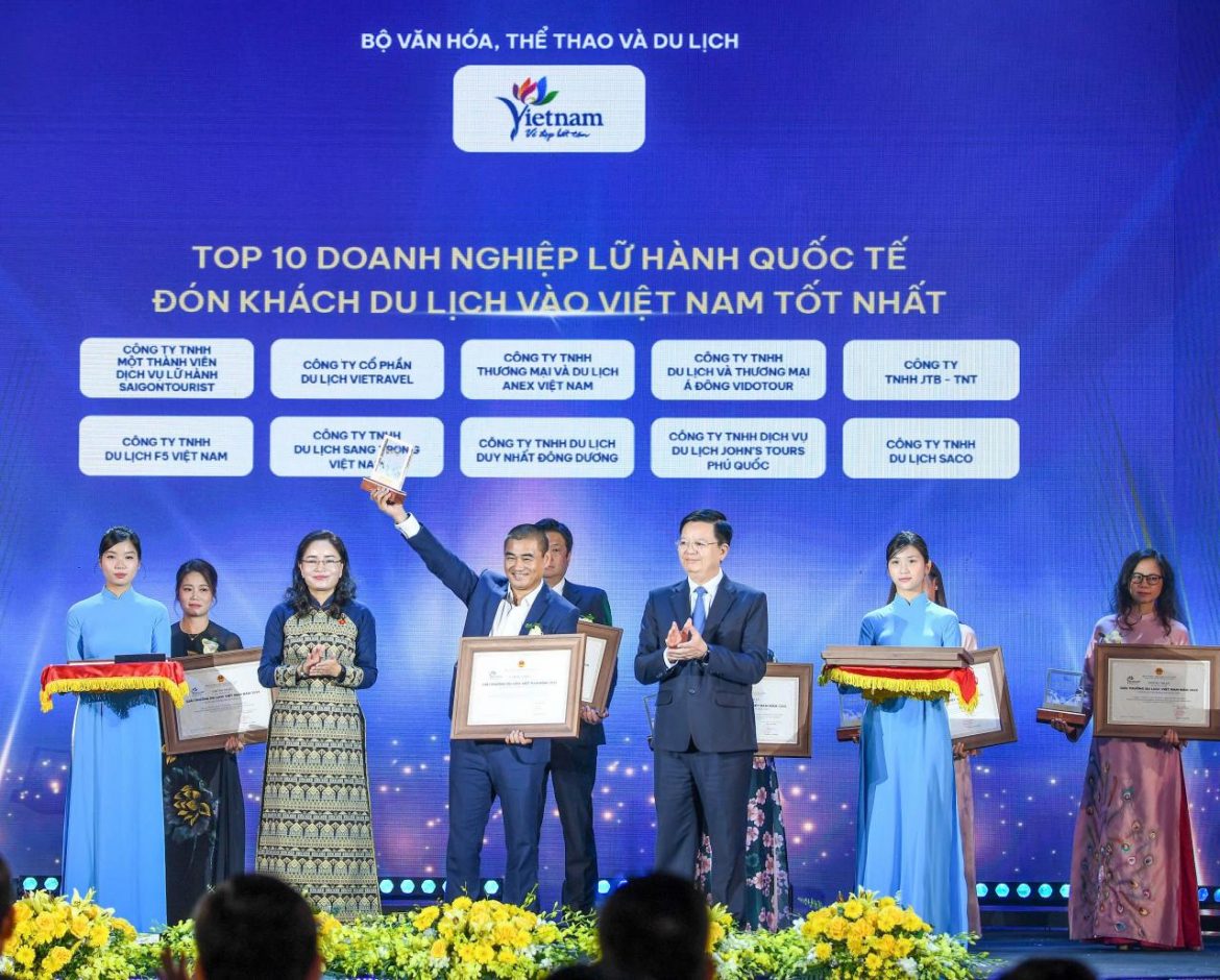 Lux Travel DMC Named Among Vietnam’s Top 10 International Tour Operators at National Tourism Awards 2025